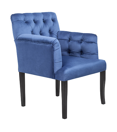 Низкие кресла для дома Zander deep blue