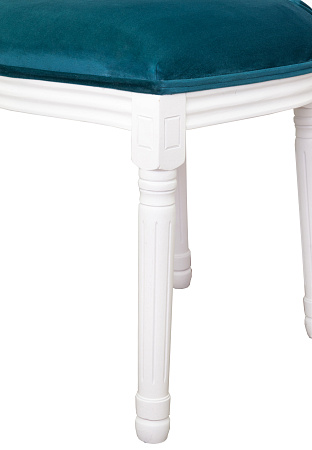 Интерьерные стулья Volker blue+white