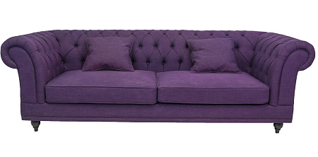 Дизайнерские большие диваны Neylan purple темно-серый
